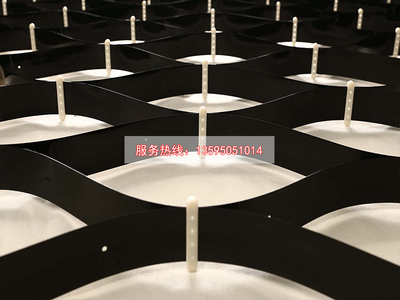 双向高强微桩注塑格室